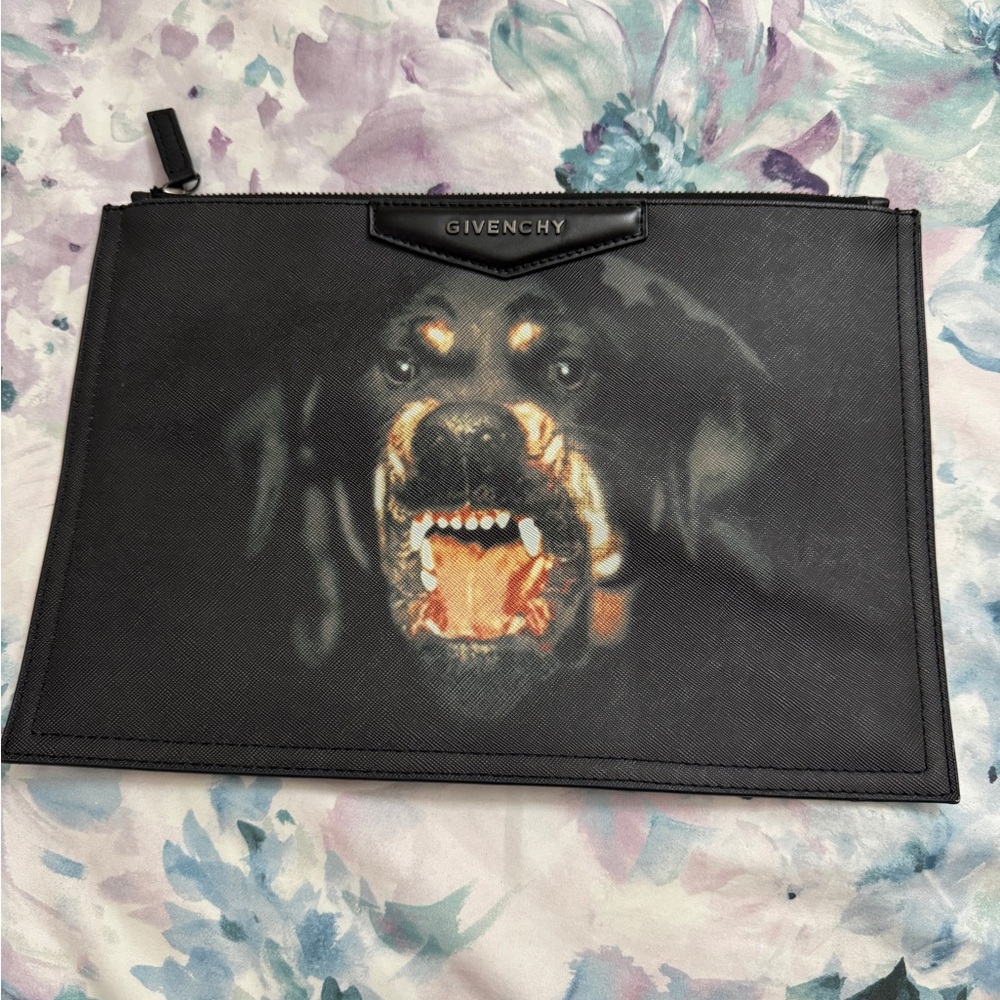 Black Rottweiler Pouch